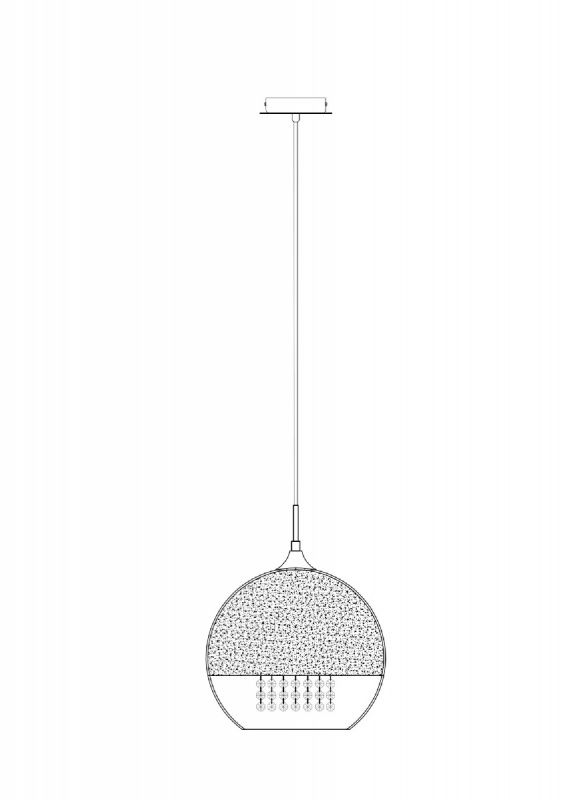 Подвесной светильник Maytoni P140-PL-170-1-G