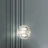 Подвесной светильник MD23030088-1A nickel/clear