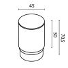 Комплектующие для трековой системы Technical RingMAcr-5-W