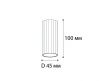IT08-8028 white 3000K светильник потолочный