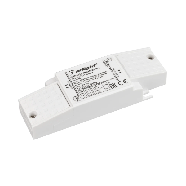 Блок питания ARJ-7-PFC-TRIAC-A (7W, 350-500mA) (Arlight, IP20 Пластик, 5 лет) 028188