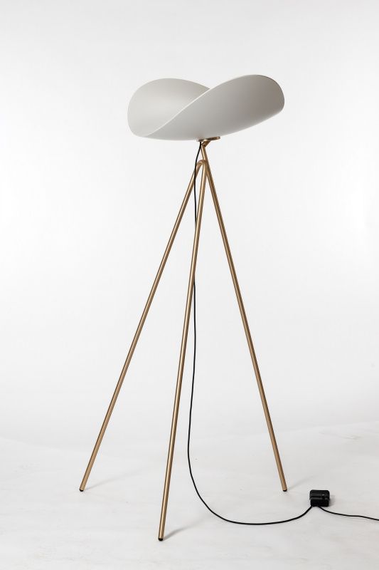 Торшер Hind Rabii Infinity Brass/Walnut