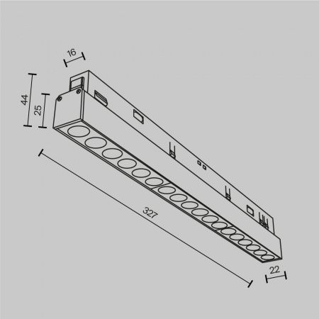 Трековый светильник Technical TR031-4-18WTW-M-DSZ-W