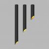 Накладной светодиодный светильник Ledron SLC78008-7W-75 Black-Gold