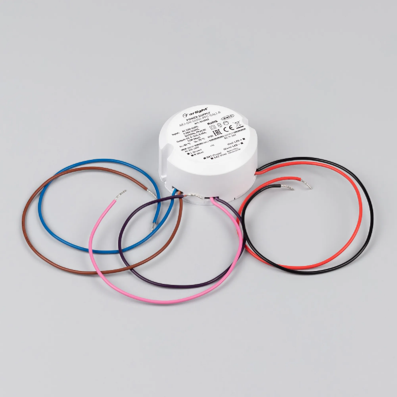 Блок питания ARJ-SN-34350-PFC-DALI-R (12W, 9-34V, 0.35A) (Arlight, IP20 Пластик, 3 года) 043062