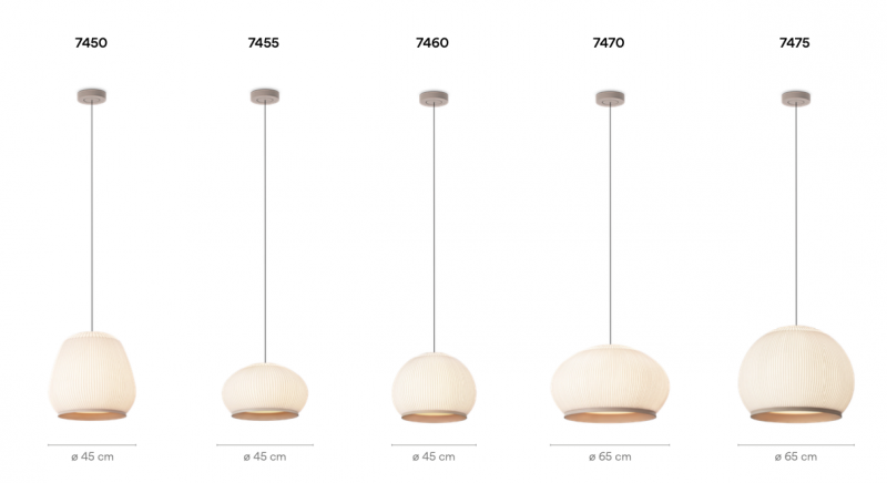 Подвесной светильник Vibia Knit 7470 Beige