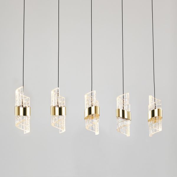 Подвесной светильник MD23001022-5B gold
