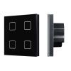 INTELLIGENT ARLIGHT Сенсорная панель DALI-301-11-IN Black (BUS/24V, Backlight) (IARL, IP20 Пластик, 5 лет) 046573