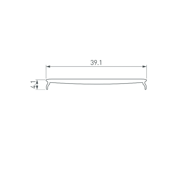 Экран матовый KLUS-P45-2000 Flat OPAL (Arlight, Пластик) 020899