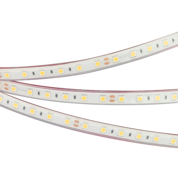 Светодиодная лента герметичная RTW-PFS-B60-13mm 24V Warm3000 (14.4 W/m, IP68, 5060, 5m) (Arlight, -) 033788