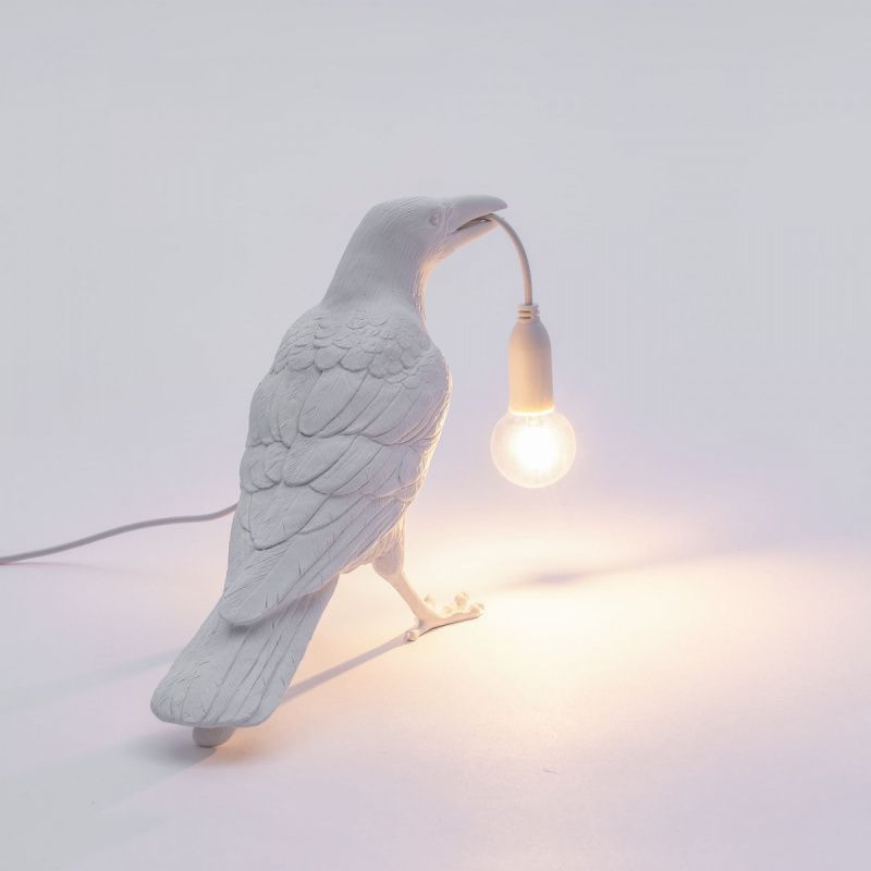 Настольная лампа Bird Waiting White