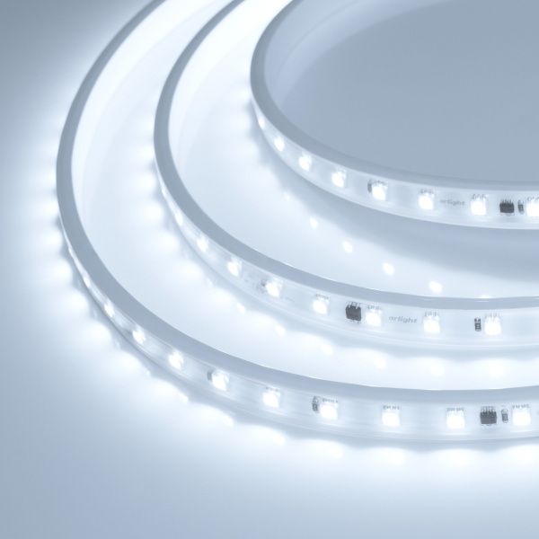 Светодиодная лента герметичная ARL-PV-B54-15.5mm 230V White6000 (8 W/m, IP65, 5060, 50m) (Arlight, 8 Вт/м, IP65) 027056(2)