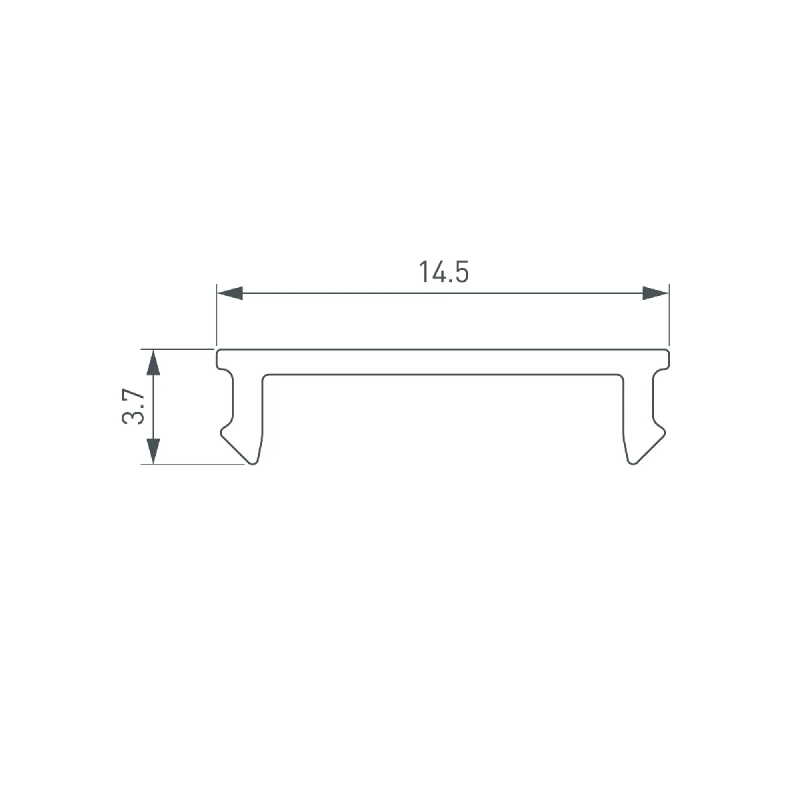 Экран SL-KANT-H18-2000 FLAT OPAL (Arlight, Пластик) 049155