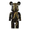 Статуэтка BEARBRICK чёрный с золотым