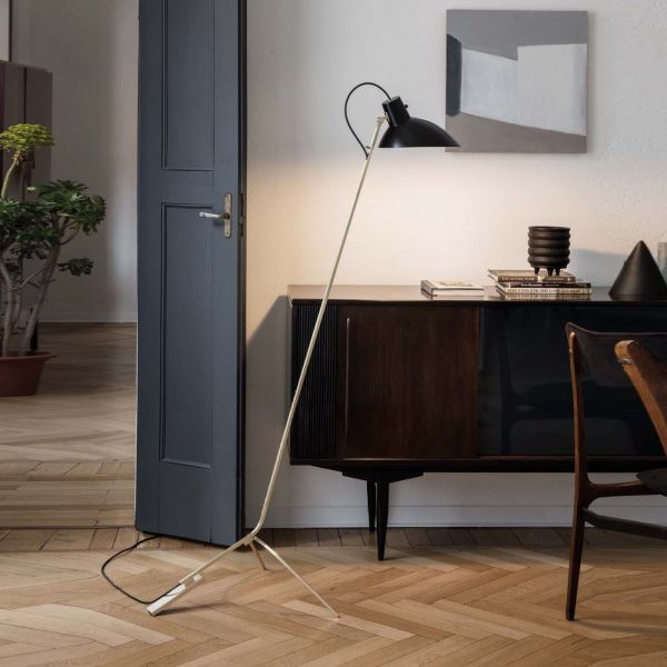 Напольный светильник Astep VV Cinquanta brass/black