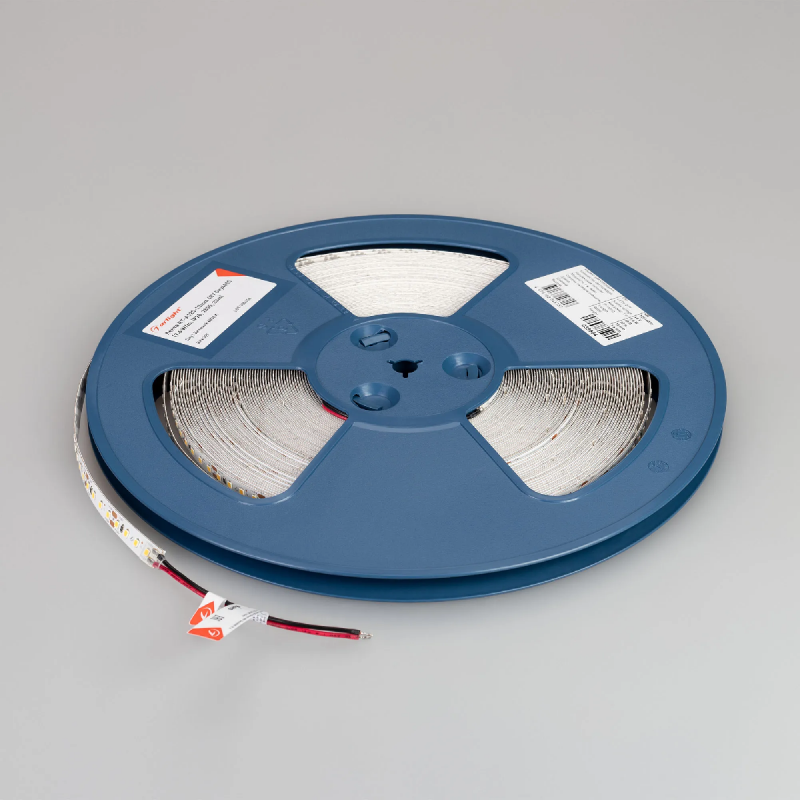 Светодиодная лента RT-A120-10mm 48V Day4000 (9.6 W/m, IP20, 2835, 30m) (Arlight, Открытый) 038804