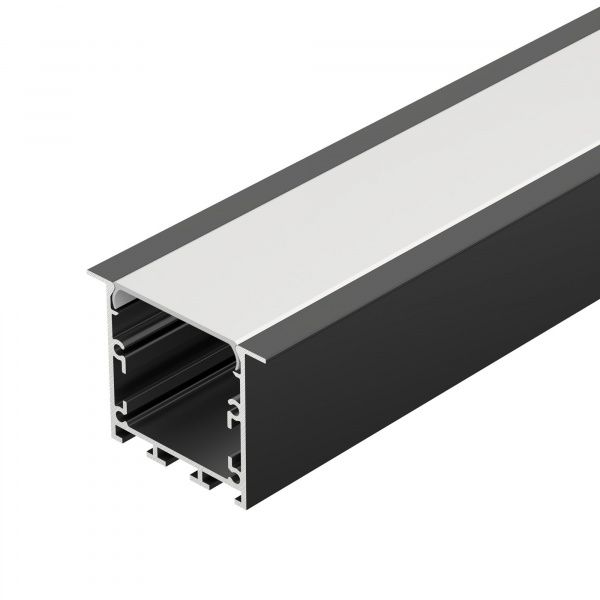 Профиль LINIA49-F-M-2000 BLACK (Arlight, Алюминий) 057040
