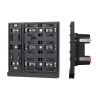INTELLIGENT ARLIGHT Механизм панели KNX-303-22-IN Black (Bus) (IARL, IP20 Пластик, 2 года) 043109