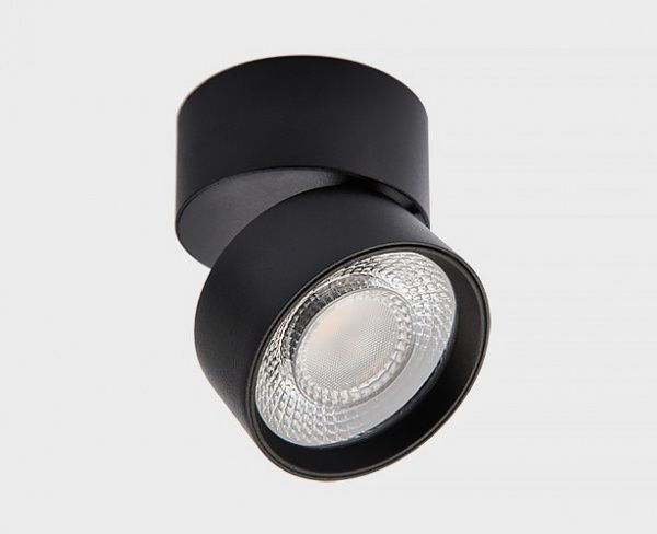 IT02-010 black 3000K светильник потолочный влагозащищенный