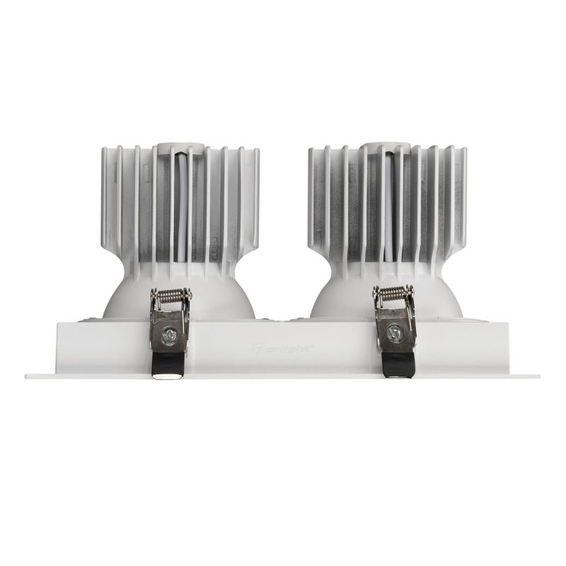Светильник MS-VORTEX-BUILT-S250x140-2x30W Day4000 (WH-WH, 17 deg, 230V) (Arlight, IP20 Металл, 5 лет) 057765