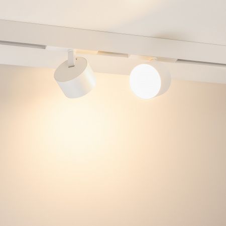 Светильник MAG-ORIENT-RONDO-R90-9W Warm3000 (WH, 110 deg, 48V) (Arlight, IP20 Металл, 5 лет) 048362