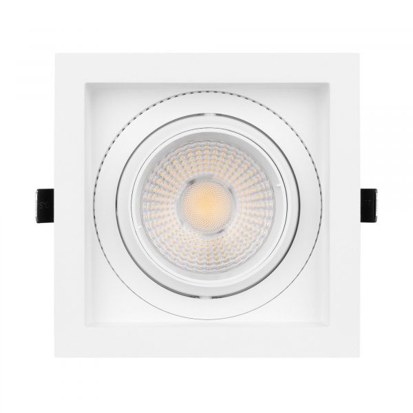 Светильник MS-VORTEX-BUILT-S140x140-30W Warm3000 (WH-WH, 50 deg, 230V) (Arlight, IP20 Металл, 5 лет) 057924