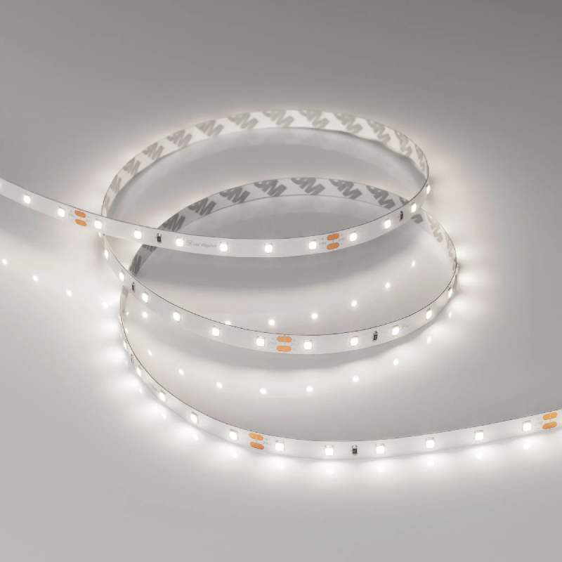 Светодиодная лента RT-A60-8mm 24V Day5000 CRI98 (7.2 W/m, IP20, 2835, 5m) (Arlight, Открытый) 021407(2)