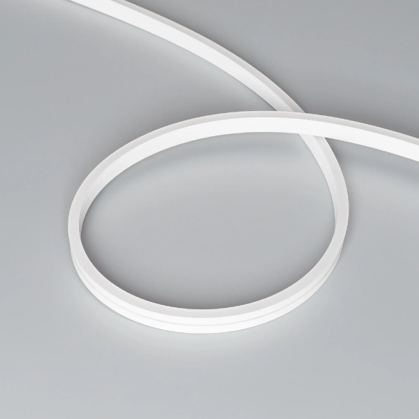 Светодиодная лента герметичная MOONLIGHT-SIDE-A120-06x12mm 24V Day4000 (9.6 W/m, IP65, 5m, wire x2) (Arlight, Вывод прямой, 3 года) 041034