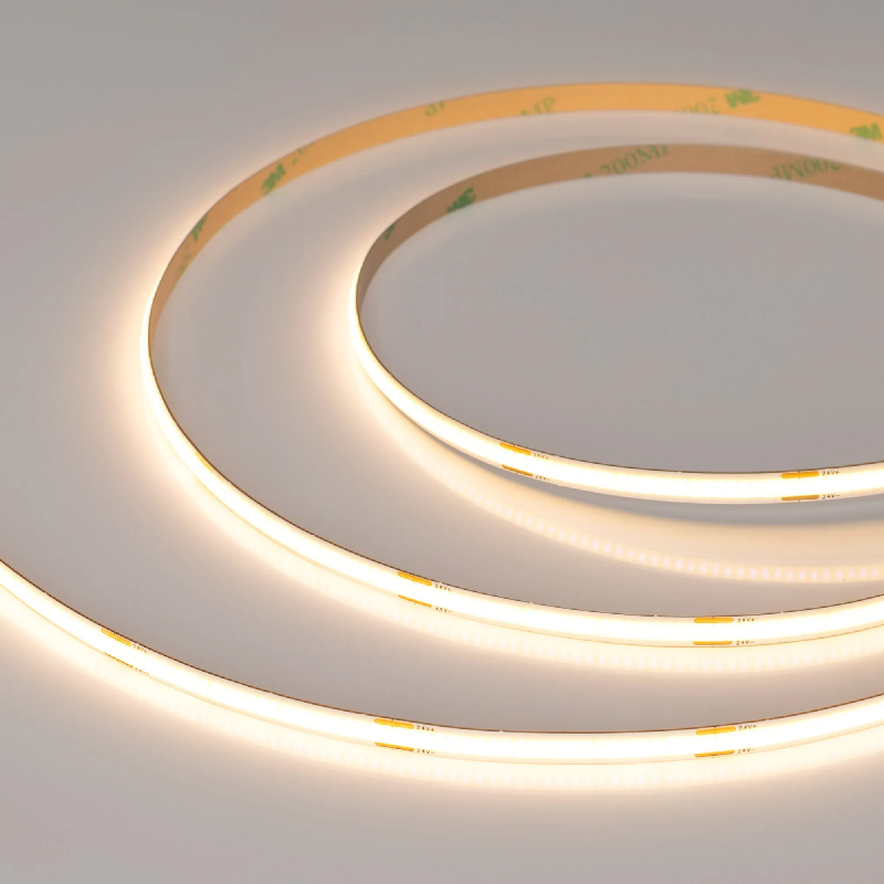 Светодиодная лента COB-X480-6mm 24V Warm2700 (6 W/m, IP20, CSP, 4m) (Arlight, -) 039055