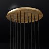 Подвесной светильник Restoration Hardware Boule De Cristal Round Cluster 24" Lacquered Burnished Brass