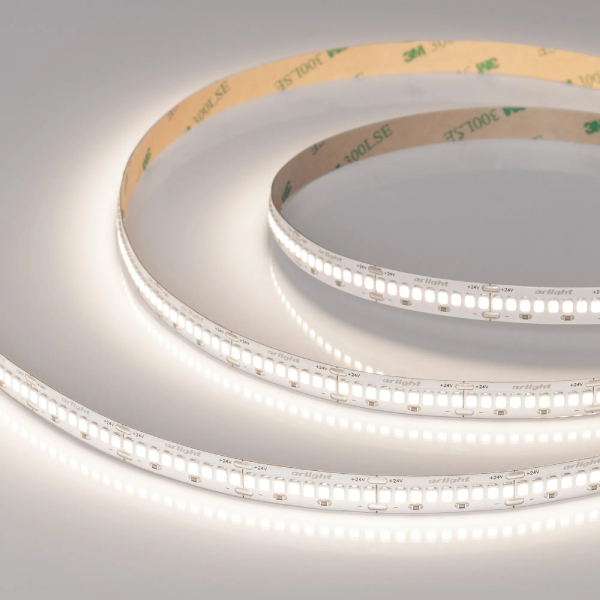 Светодиодная лента ULTRA-A288-10mm 24V Day4000 (17 W/m, IP20, 5m) (Arlight, высок.эфф.200 лм/Вт) 054930
