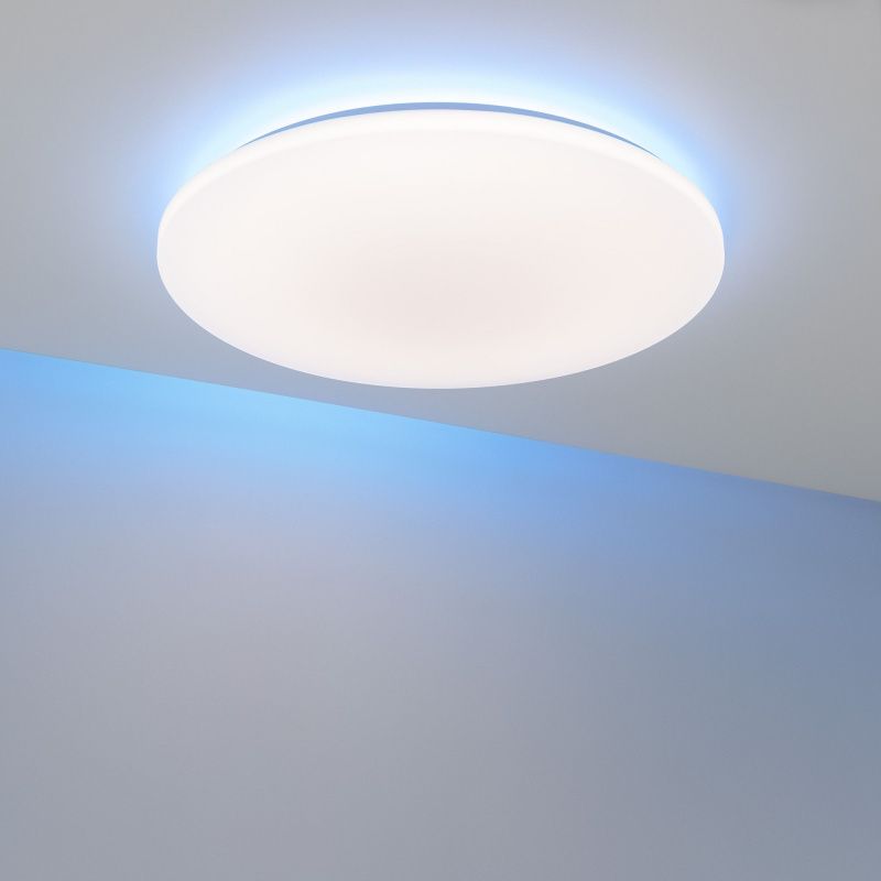 Светильник SP-FAVOR-R600-50W Day4000-MIX-RGB (WH, 100 deg, 230V, Tuya Zigbee) (Arlight, IP20 Пластик, 3 года) 057444