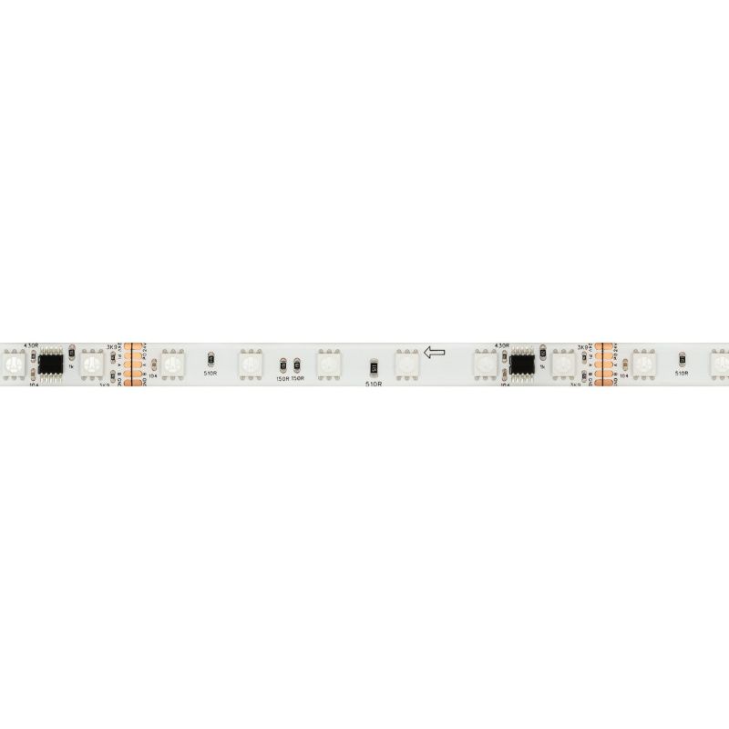 Светодиодная лента герметичная DMX-SE-B60-10mm 24V RGB-PX6 (14 W/m, IP65, 5m) (Arlight, -) 039607(1)