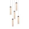 Подвесной светильник MD24030028-5A chrome/clear