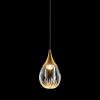 Подвесной светильник MD24001004-1A gold/clear