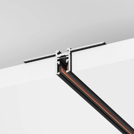 Трек встраиваемый MAG-MICROCOSM-TRACK-5015-FDW-2000 (BK) (Arlight, IP20 Металл, 3 года) 043051
