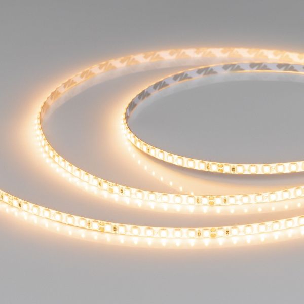 Светодиодная лента герметичная ULW-SE-A160-5mm 24V Warm3000 (15 W/m, IP65, 5m) (Arlight, CRI>90) 064372