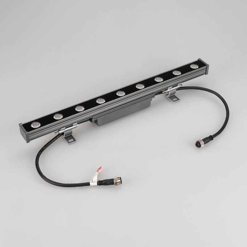 Линейный прожектор AR-LINE-500-9W Warm3000 (GR, 30 deg, 230V) (Arlight, IP65 Металл, 3 года) 037366(1)
