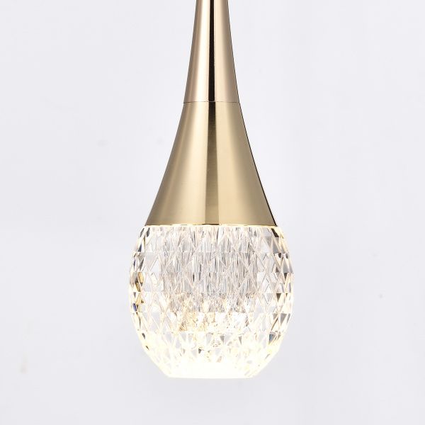 Подвесной светильник P0844-1A gold
