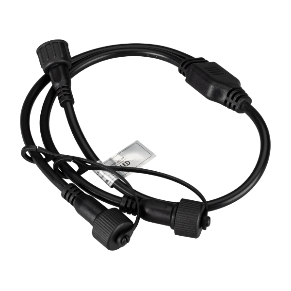 Коннектор питания ARD-CLASSIC-SYNC-RGB Black (230V, 2 ports) (Ardecoled, Закрытый) 031802