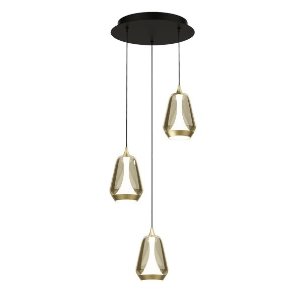 Подвесной светильник Delight Collection MD24001011-3A brass/champagne