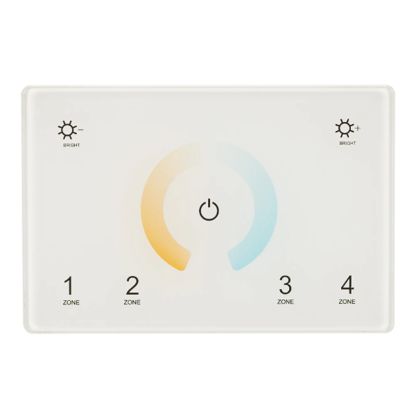 Панель Sens SMART-P81-MIX White (230V, 4 зоны, 2.4G) (Arlight, IP20 Пластик, 5 лет) 028400