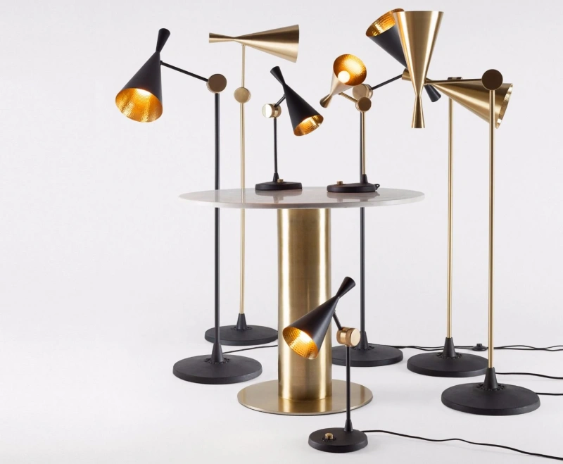 Торшер Tom Dixon Beat Black LED