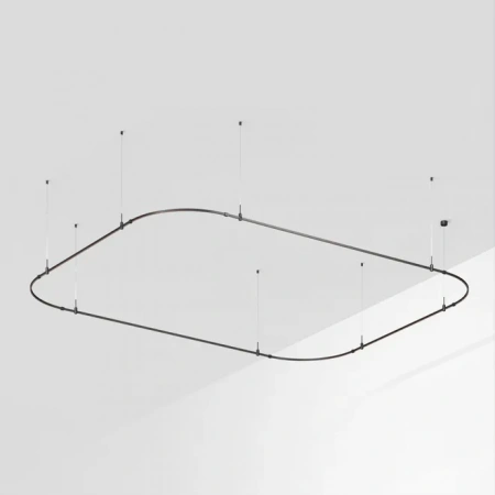 Основание ART-APRIORI-RECTANGLE-SOFT-HANG-4500x3500 (BK) (Arlight, IP20 Металл, 3 года) 048539