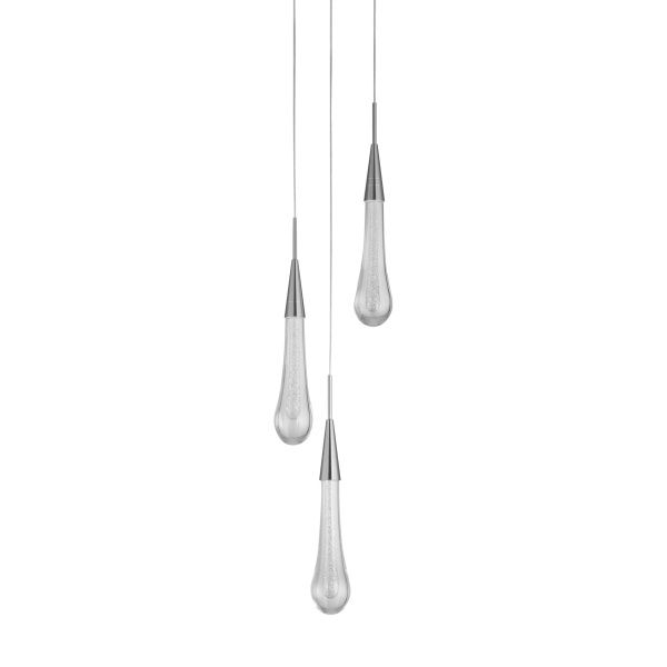 Подвесной светильник Pour 3A satin nickel