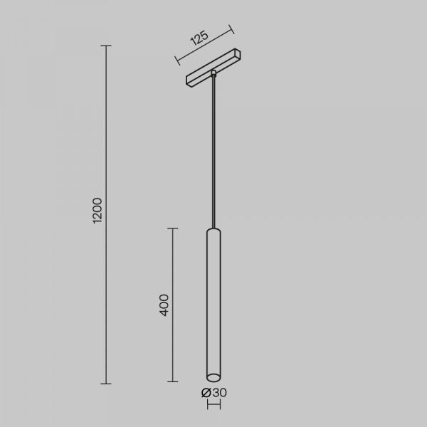 Трековый светильник Technical TR257-4-7WTW-M-W