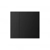 INTELLIGENT ARLIGHT Накладка панели KNX-23-2G-SUF Black (Backlightless) (IARL, IP20 Металл, 2 года) 052874