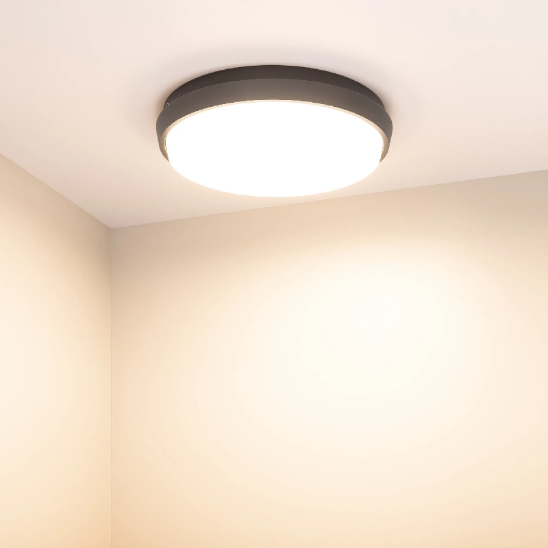 Светильник LGD-GIRO-R240-25W Warm3000 (GR, 110 deg, 230V) (Arlight, IP54 Металл, 3 года) 029949