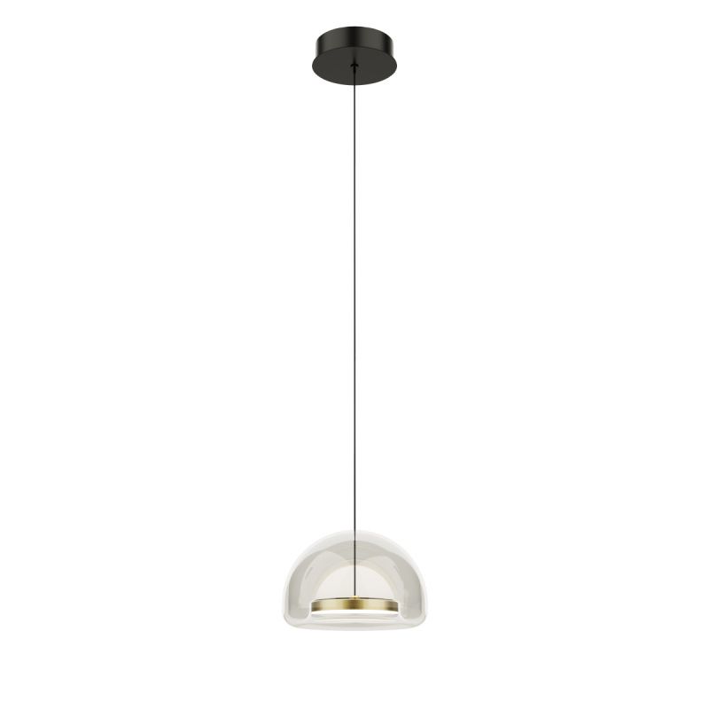 Подвесной светильник MD24030031-1A brass/clear