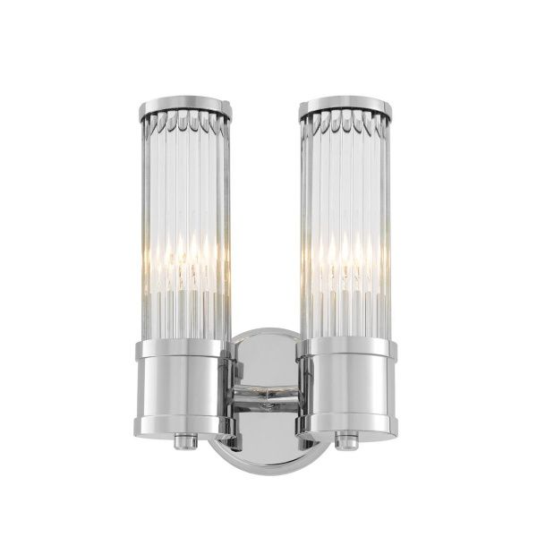 Настенный светильник Allen 7001-2 nickel
